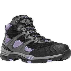 Danner Springfield 4.5in Womens Gray/Lavender Leather Hiker Boots Sz 7.5 NWOB